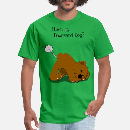 Yoga Bear' Men's T-Shirt | Spreadshirt